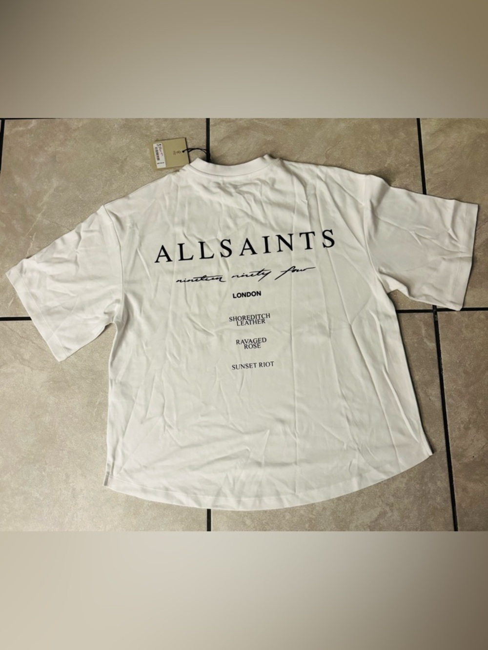 AllSaints Aroma Amelie Tee “Oversized” - Picture 4 of 9